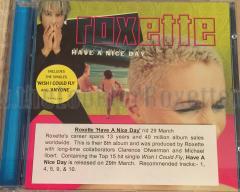 Have A Nice Day The Look For Roxette Com Beta Worldwide Discography Price Guide Releases